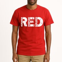 Red Friday Remember Everyone Deployed Tall T-Shirt