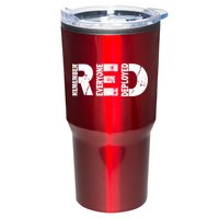 Red Friday Remember Everyone Deployed Tumbler