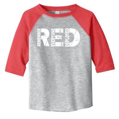 Red Friday Remember Everyone Deployed Toddler Fine Jersey T-Shirt