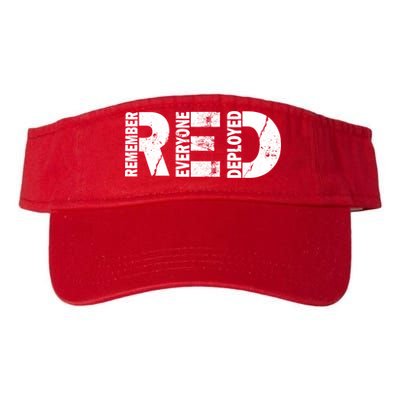 Red Friday Remember Everyone Deployed Visor