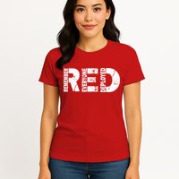 Red Friday Remember Everyone Deployed Womens T-Shirt