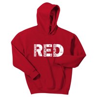 Red Friday Remember Everyone Deployed Kids Hoodie