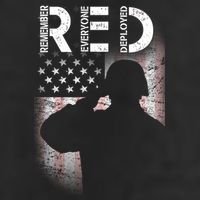 Red Friday Remember Everyone Deployed Flag Cool Comfort Performance Bucket Hat