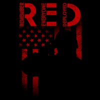 Red Friday Remember Everyone Deployed Flag Coffee Mug