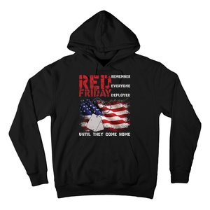 Red Friday Remember Until They Come Home Hoodie