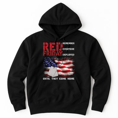 Red Friday Remember Until They Come Home Hoodie