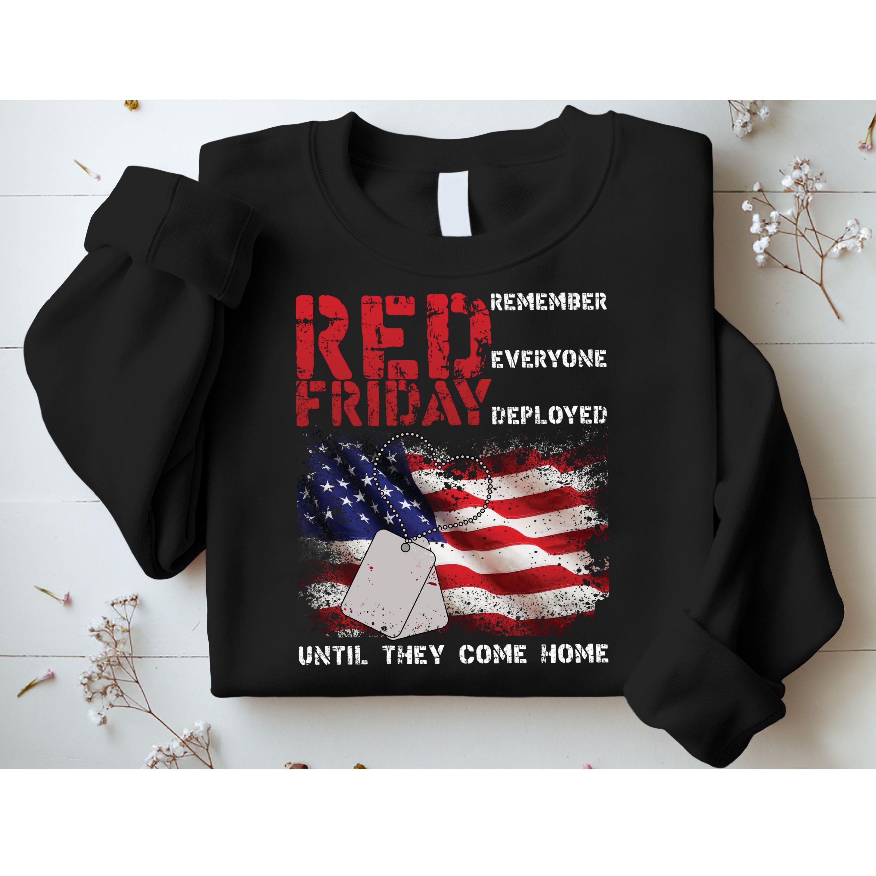 Red Friday Remember Until They Come Home Sweatshirt