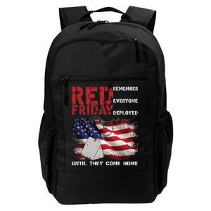 Red Friday Remember Until They Come Home Daily Commute Backpack