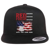Red Friday Remember Until They Come Home Flatbill Hat