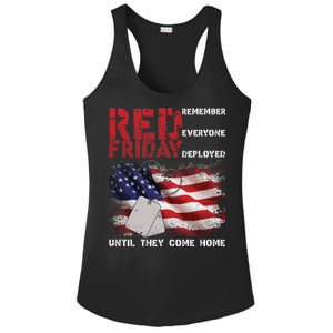 Red Friday Remember Until They Come Home Ladies PosiCharge Competitor Racerback Tank