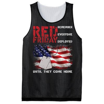 Red Friday Remember Until They Come Home Mesh Reversible Basketball Jersey Tank