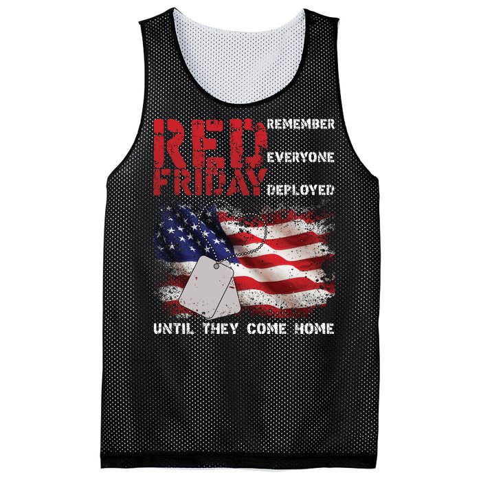 Red Friday Remember Until They Come Home Mesh Reversible Basketball Jersey Tank