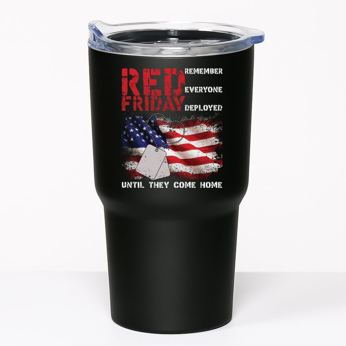Red Friday Remember Until They Come Home Tumbler