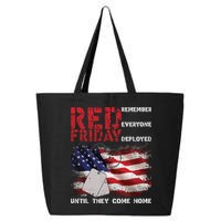 Red Friday Remember Until They Come Home 25L Jumbo Tote