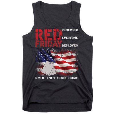 Red Friday Remember Until They Come Home Tank Top