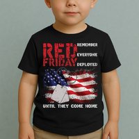 Red Friday Remember Until They Come Home Toddler T-Shirt