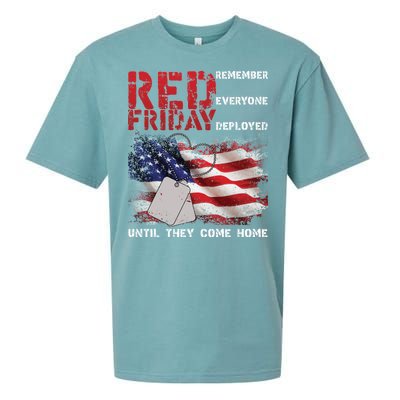 Red Friday Remember Until They Come Home Sueded Cloud Jersey T-Shirt