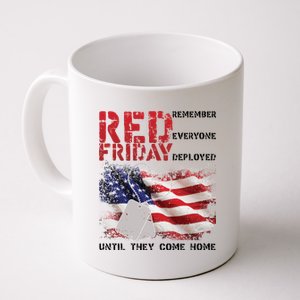 Red Friday Remember Until They Come Home Coffee Mug