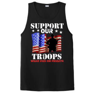 Red Friday Support Our Troops PosiCharge Competitor Tank