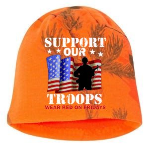 Red Friday Support Our Troops Kati - Camo Knit Beanie