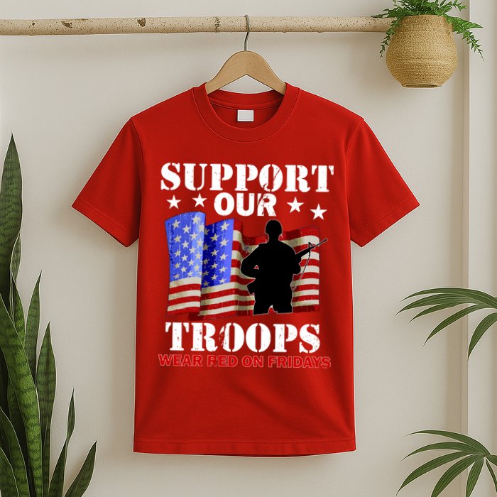 Red Friday Support Our Troops T-Shirt