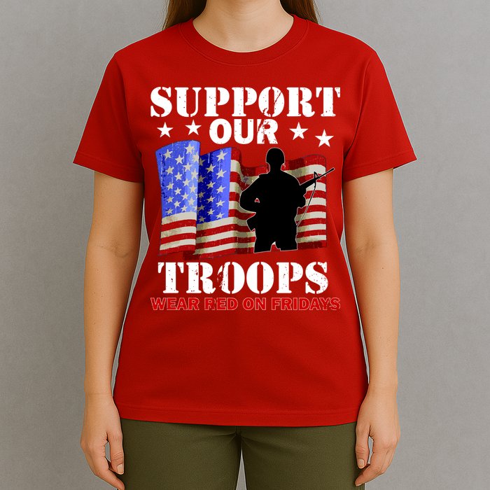 Red Friday Support Our Troops T-Shirt