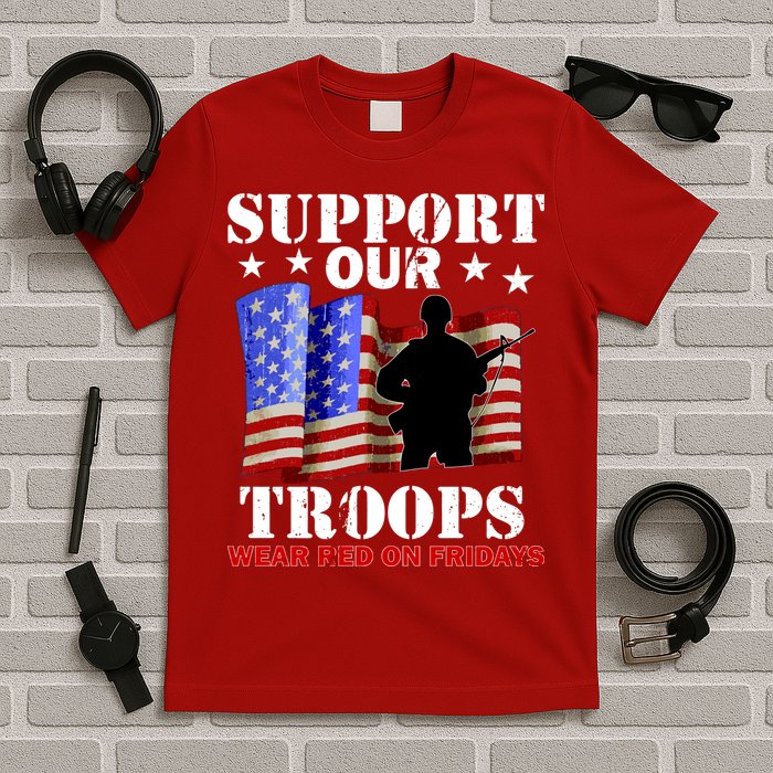 Red Friday Support Our Troops T-Shirt