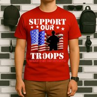 Red Friday Support Our Troops T-Shirt
