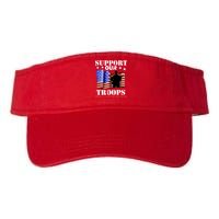 Red Friday Support Our Troops Valucap Bio-Washed Visor