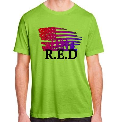 Red Friday Troopers Flag Adult ChromaSoft Performance T-Shirt