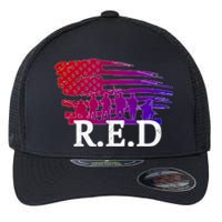 Red Friday Troopers Flag Flexfit Unipanel Trucker Cap