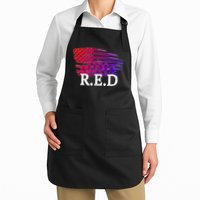 Red Friday Troopers Flag Apron