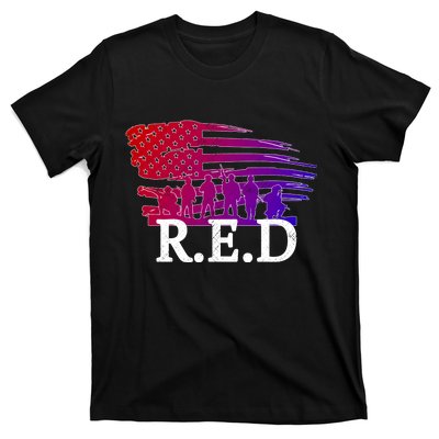 Red Friday Troopers Flag T-Shirt