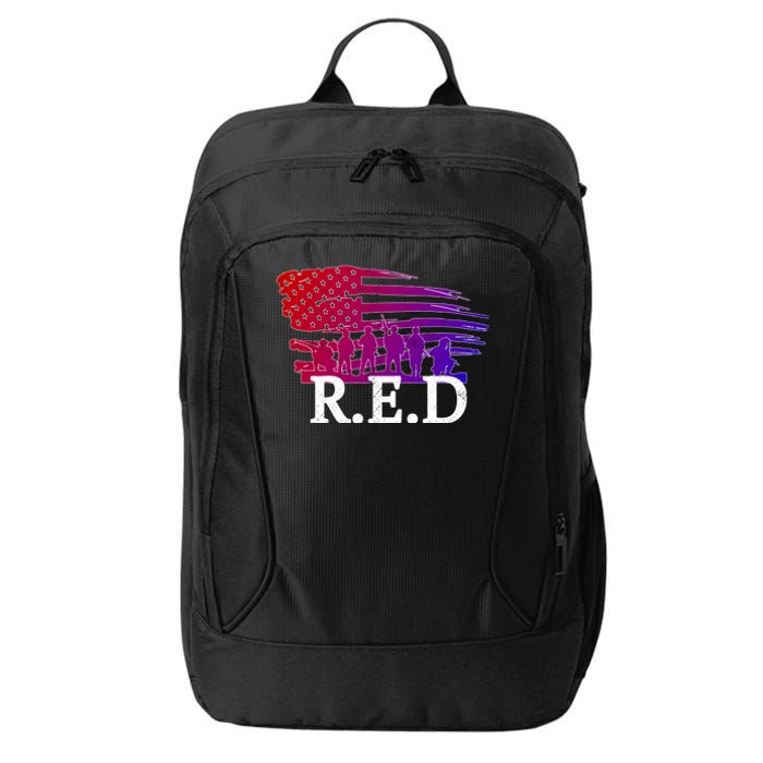 Red Friday Troopers Flag City Backpack