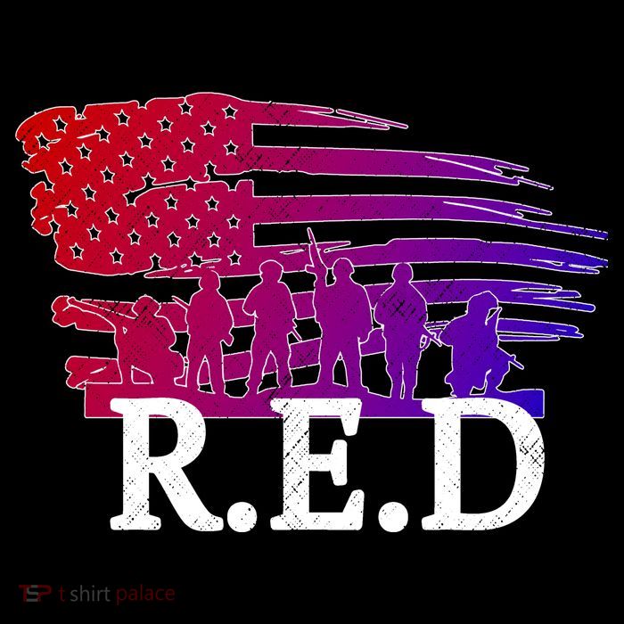 Red Friday Troopers Flag Impact Tech Backpack