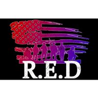 Red Friday Troopers Flag Bumper Sticker