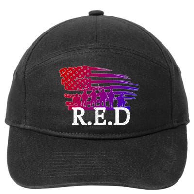 Red Friday Troopers Flag 7-Panel Snapback Hat