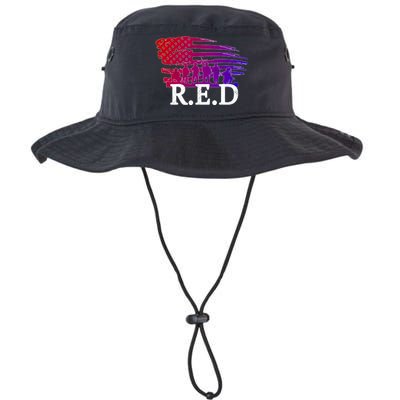 Red Friday Troopers Flag Legacy Cool Fit Booney Bucket Hat