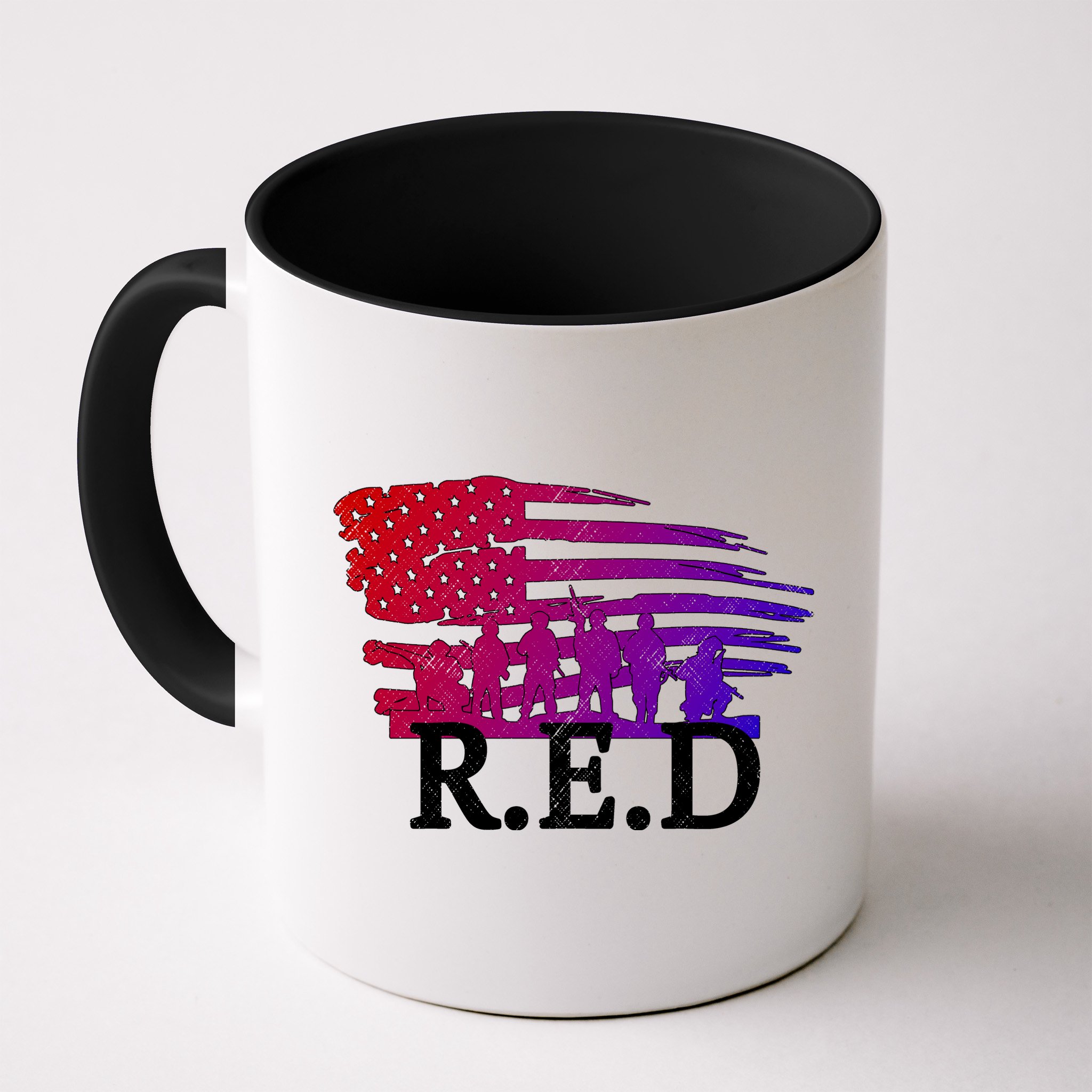 Red Friday Troopers Flag Mug