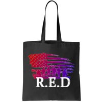 Red Friday Troopers Flag Tote Bag