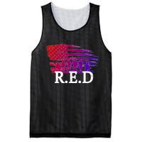 Red Friday Troopers Flag Mesh Reversible Basketball Jersey Tank