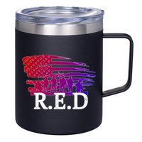 Red Friday Troopers Flag 12oz Stainless Steel Coffee Mug
