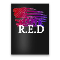 Red Friday Troopers Flag Poster