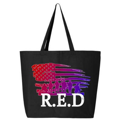 Red Friday Troopers Flag 25L Jumbo Tote