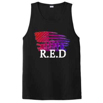 Red Friday Troopers Flag PosiCharge Competitor Tank