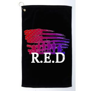 Red Friday Troopers Flag Platinum Collection Golf Towel