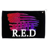 Red Friday Troopers Flag Grommeted Golf Towel