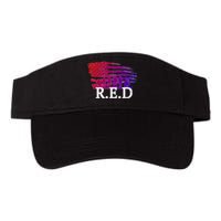 Red Friday Troopers Flag Valucap Bio-Washed Visor