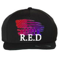 Red Friday Troopers Flag Wool Snapback Cap