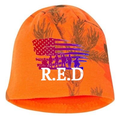 Red Friday Troopers Flag Kati - Camo Knit Beanie